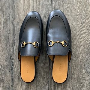 BRAND NEW GUCCI WOMEN'S PRINCETOWN LEATHER SLIPPER REFURBISHED